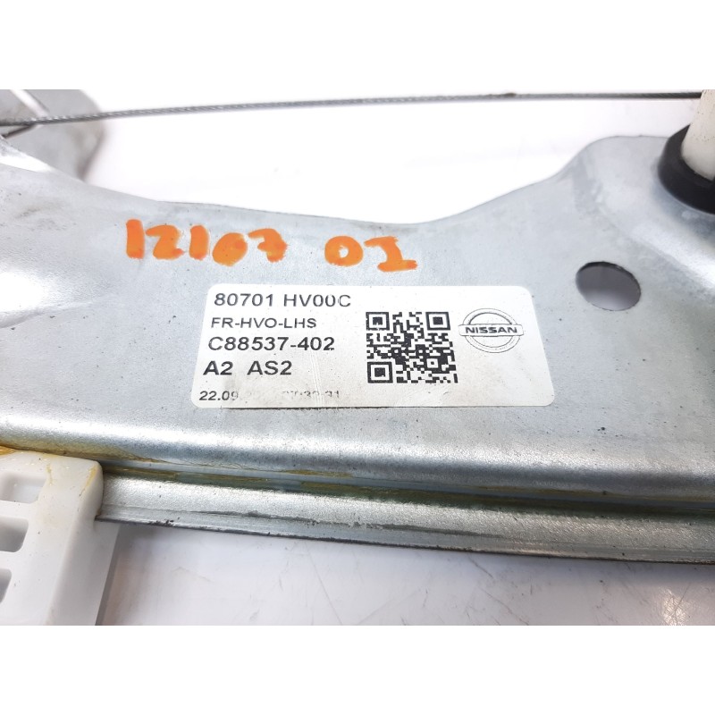 Recambio de elevalunas delantero izquierdo para nissan qashqai ii (j11, j11_) 1.3 dig-t referencia OEM IAM 80701HV00C 80701HV00C