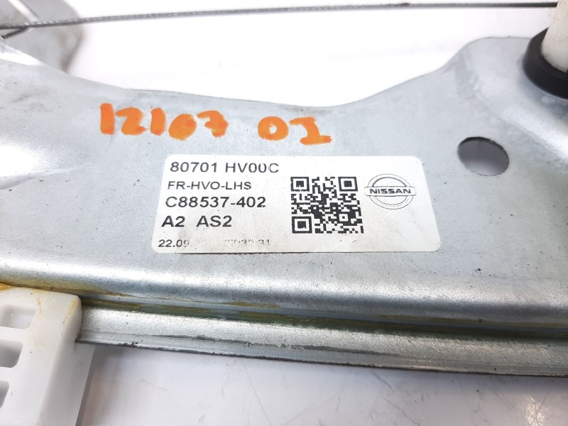Recambio de elevalunas delantero izquierdo para nissan qashqai ii (j11, j11_) 1.3 dig-t referencia OEM IAM 80701HV00C 80701HV00C