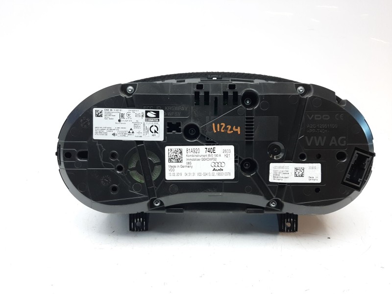 Recambio de cuadro instrumentos para audi q2 (gab) 1.0 tfsi referencia OEM IAM 81A920740E  