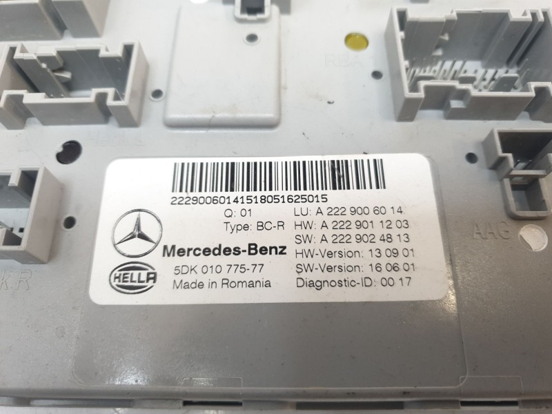 Recambio de modulo electronico para mercedes-benz clase glc (w253) glc 220 d 4matic referencia OEM IAM A2229006014  