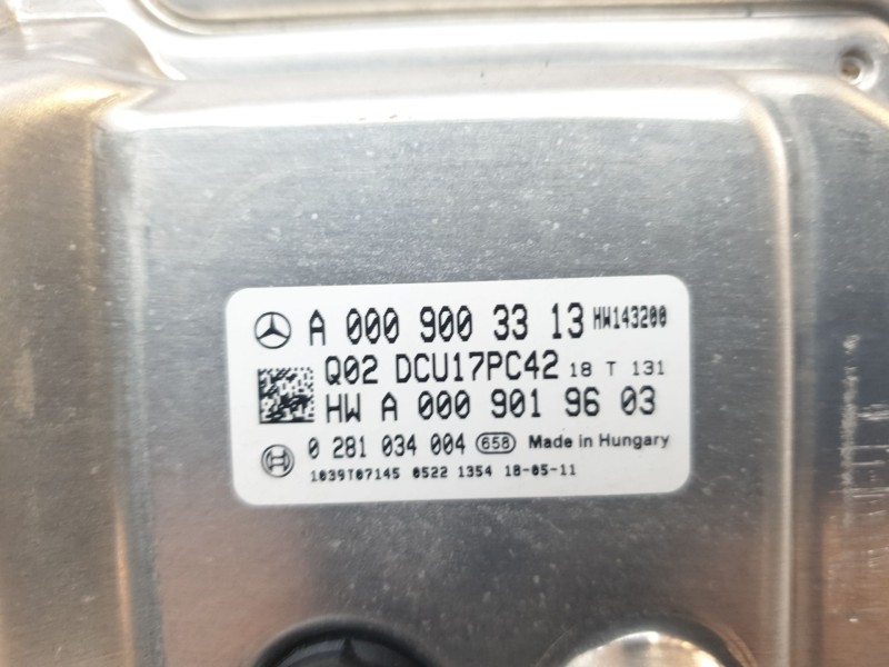 Recambio de modulo electronico para mercedes-benz clase glc (w253) glc 220 d 4matic referencia OEM IAM A0009003313 A0009003313 0
