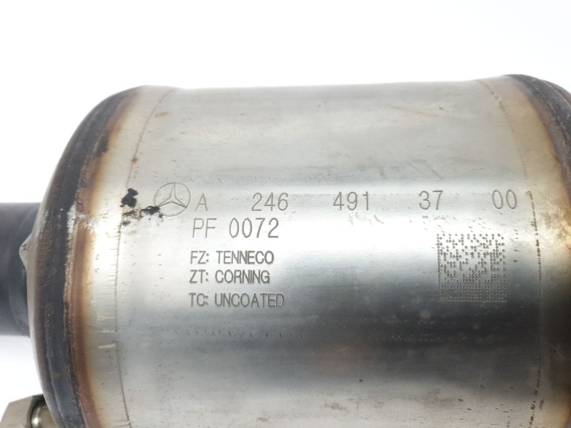 Recambio de filtro de particulas para mercedes-benz cla-klasse (bm 118) 1.3 cat referencia OEM IAM A2464913700 A2464913700 