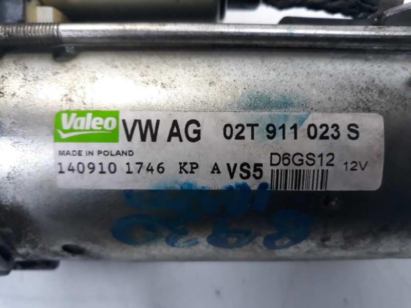 Recambio de motor arranque para seat ibiza (6j5) emoción referencia OEM IAM 02T911023S M15832 S50263
