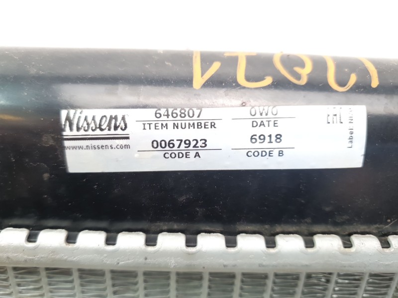 Recambio de radiador agua para toyota hilux vii pick-up (_n1_, _n2_, _n3_) 2.5 d-4d 4wd (kun25_) referencia OEM IAM 164000L160 5