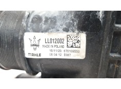 Recambio de intercooler para maserati ghibli iii (m157) 3.0 referencia OEM IAM 670109550   2