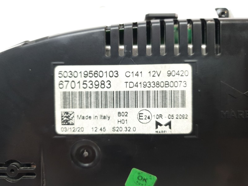 Recambio de cuadro instrumentos para maserati ghibli iii (m157) 3.0 referencia OEM IAM 670153983  