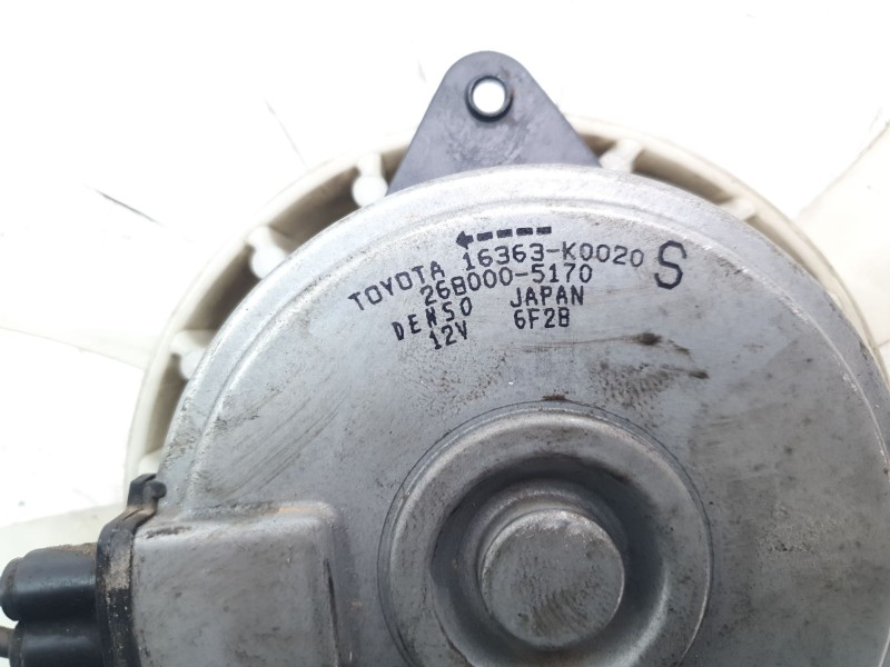 Recambio de electroventilador para toyota yaris cross (mxp_) 1.5 hybrid (mxpj10) referencia OEM IAM 16363K0020  
