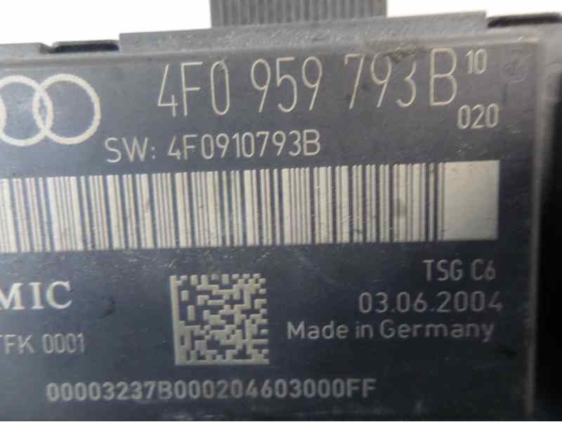 Recambio de modulo confort para audi a6 berlina (4f2) 3.0 tdi quattro (165kw) referencia OEM IAM 4F0959793B 4F0910793B 