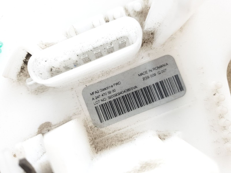 Recambio de bomba combustible para mercedes-benz cla-klasse (bm 118) cat referencia OEM IAM A2474703200  