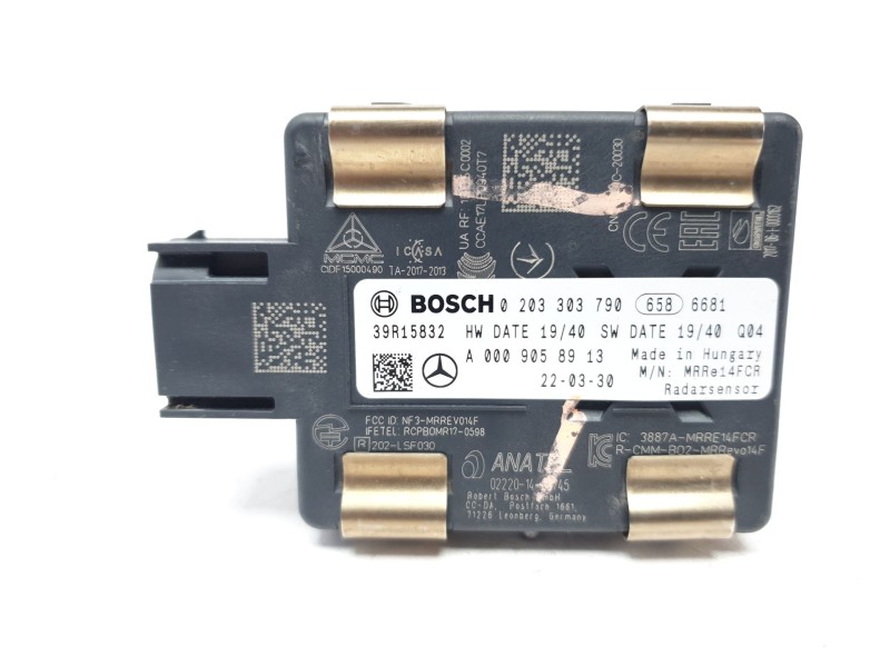 Recambio de modulo electronico para mercedes-benz clase b sports tourer (w247) b 200 d (247.012) referencia OEM IAM A0009058913 