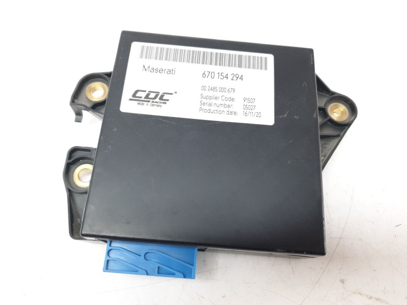 Recambio de modulo electronico para maserati ghibli iii (m157) 3.0 referencia OEM IAM 670154294  