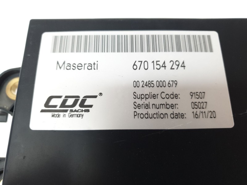 Recambio de modulo electronico para maserati ghibli iii (m157) 3.0 referencia OEM IAM 670154294  