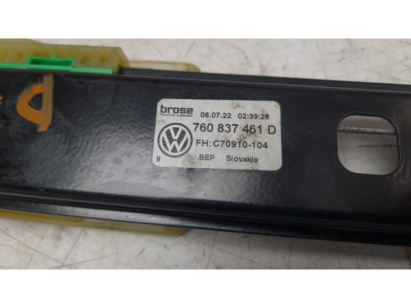 Recambio de elevalunas delantero izquierdo para porsche cayenne coupe (9yb) e-hybrid referencia OEM IAM 760837461D  