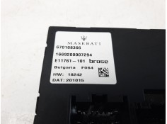 Recambio de modulo electronico para maserati ghibli iii (m157) 3.0 referencia OEM IAM 670108366   2