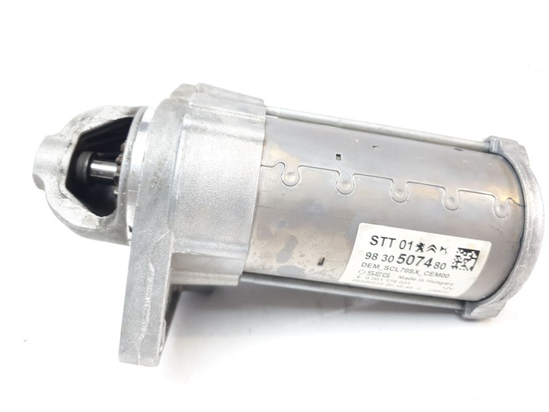 Recambio de motor arranque para opel corsa f ultimate referencia OEM IAM 9830507480  