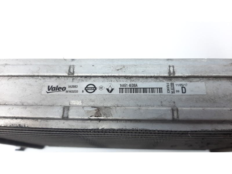 Recambio de intercooler para nissan qashqai (j11) 1.2 16v cat referencia OEM IAM 144614ED0A 30972 