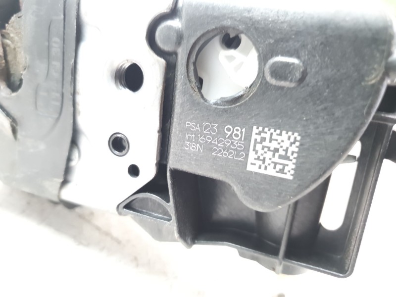 Recambio de cerradura puerta delantera izquierda para citroën c3 shine referencia OEM IAM 9812398180  