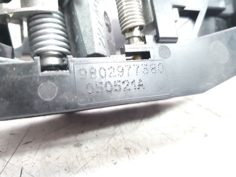 Recambio de maneta exterior delantera izquierda para citroën c3 shine referencia OEM IAM 9802977380  
