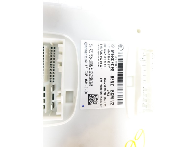 Recambio de modulo electronico para mercedes-benz clase glb (bm 247) 1.3 cat referencia OEM IAM A2479008607 A2C7664581000 