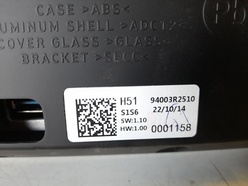 Recambio de pantalla multifuncion para kia sportage referencia OEM IAM 94003R2510  