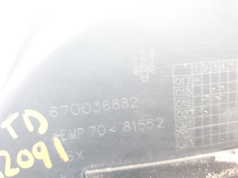 Recambio de moldura para maserati ghibli iii (m157) 3.0 referencia OEM IAM 670036882  