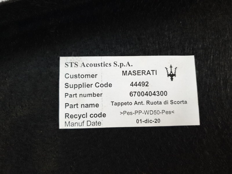 Recambio de moldura para maserati ghibli iii (m157) 3.0 referencia OEM IAM   