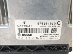 Recambio de centralita motor uce para maserati ghibli iii (m157) 3.0 referencia OEM IAM 670104910 0261S19721  2