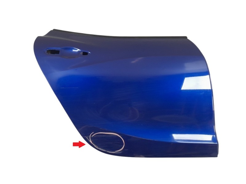 Recambio de puerta trasera derecha para maserati ghibli iii (m157) 3.0 referencia OEM IAM 673008061  