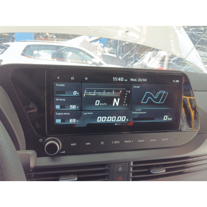 Recambio de pantalla multifuncion para hyundai i20 iii (bc3, bi3) 1.6 t-gdi referencia OEM IAM   