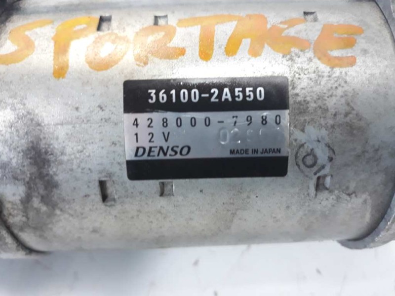 Recambio de motor arranque para kia sportage drive 2wd referencia OEM IAM 361002A550 ARF490304 