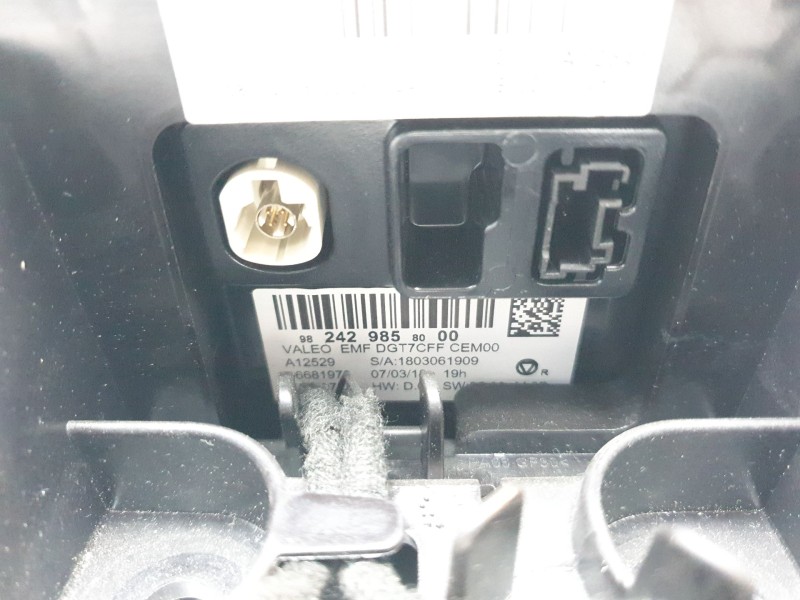 Recambio de pantalla multifuncion para citroën c4 cactus shine referencia OEM IAM 9824298580  