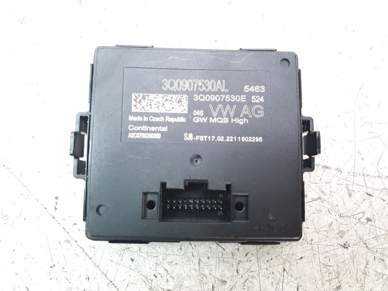 Recambio de modulo electronico para audi q3 (f3b) referencia OEM IAM 3Q0907530AL A3C0700260350 3Q0907530E