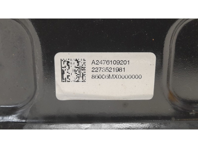 Recambio de refuerzo paragolpes trasero para mercedes-benz clase glb (bm 247) 1.3 cat referencia OEM IAM 2476109201  