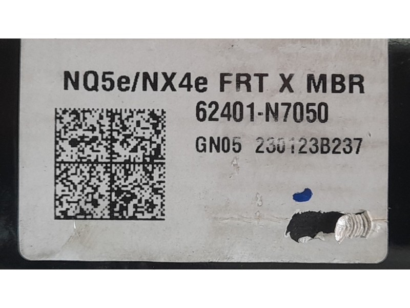 Recambio de puente delantero para kia sportage referencia OEM IAM 62401N7050  62401N7050