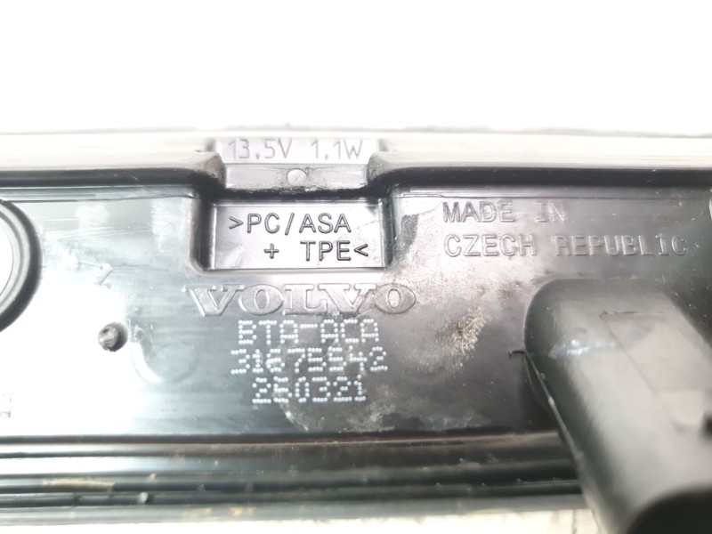 Recambio de maneta exterior maletero / porton para volvo xc60 ii (246) b4 mild-hybrid referencia OEM IAM 31675542  