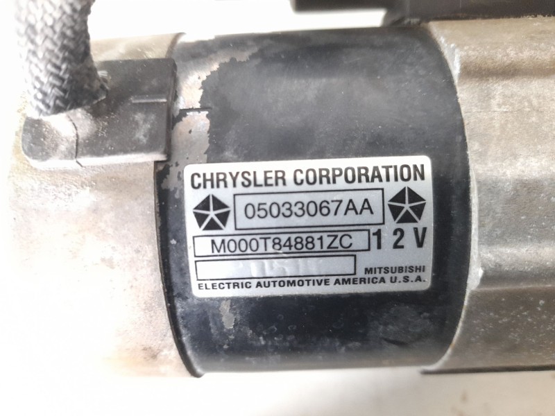 Recambio de motor arranque para chrysler sebring (jr) 2.0 referencia OEM IAM 05033067AA  ARF870153