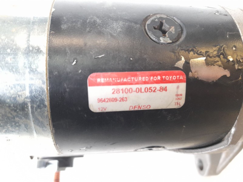 Recambio de motor arranque para toyota hilux vii 2.4 d referencia OEM IAM 281000L052  ARF630304 , S70343