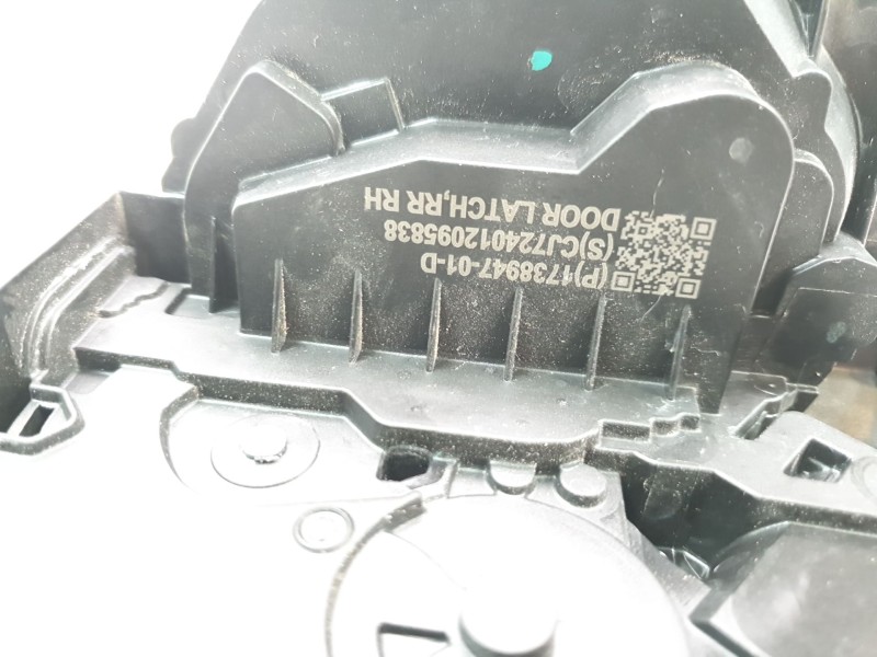 Recambio de cerradura puerta delantera derecha para tesla model 3 (5yj3) ev awd referencia OEM IAM 173894701D  