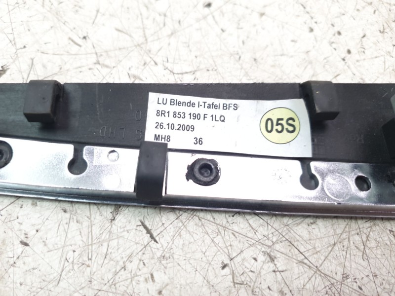 Recambio de moldura para audi q5 (8r) 3.0 v6 24v tdi referencia OEM IAM 8R1853190F  