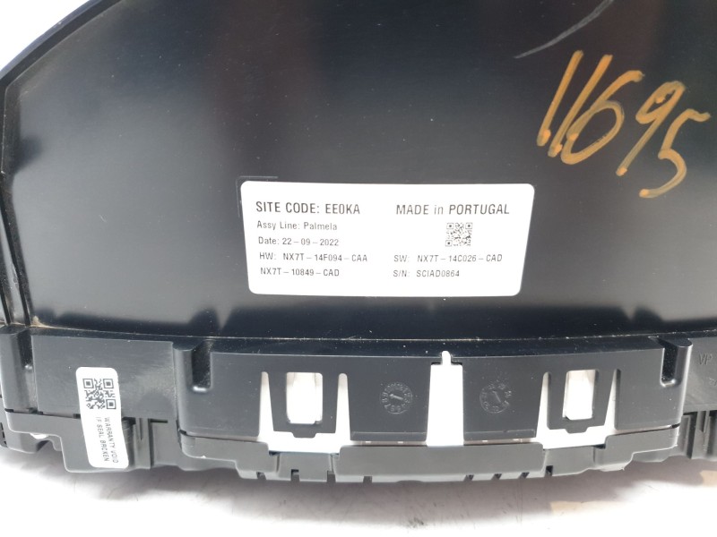 Recambio de cuadro instrumentos para ford focus st-line referencia OEM IAM NX7T14F094CAA  