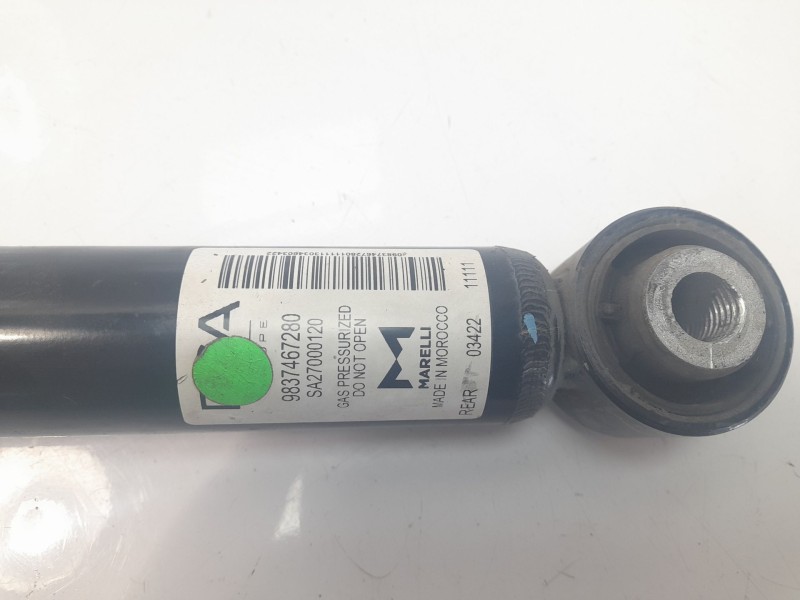 Recambio de amortiguador trasero derecho para opel corsa f ultimate referencia OEM IAM 9837467280  