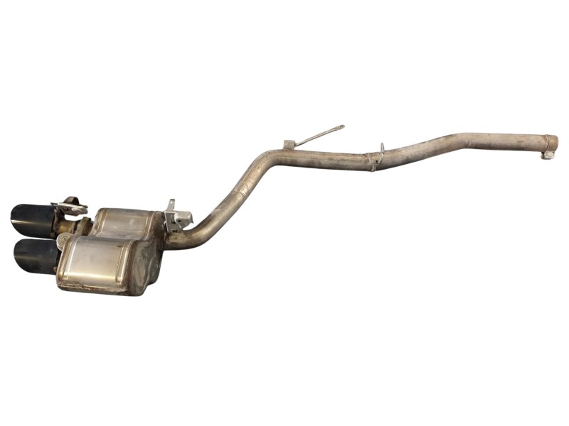 Recambio de silenciador trasero para maserati ghibli iii (m157) 3.0 referencia OEM IAM 670160256  