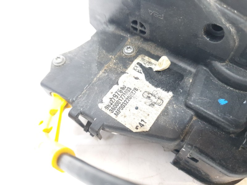 Recambio de cerradura puerta trasera izquierda para citroën c4 berlina e-feel referencia OEM IAM 9832797580  