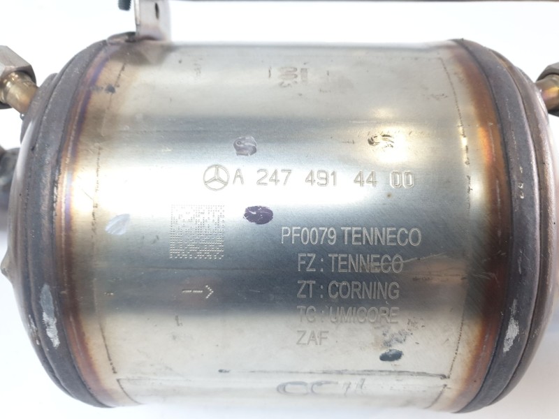 Recambio de catalizador para mercedes-benz clase glb (bm 247) 1.3 cat referencia OEM IAM A2474914400  