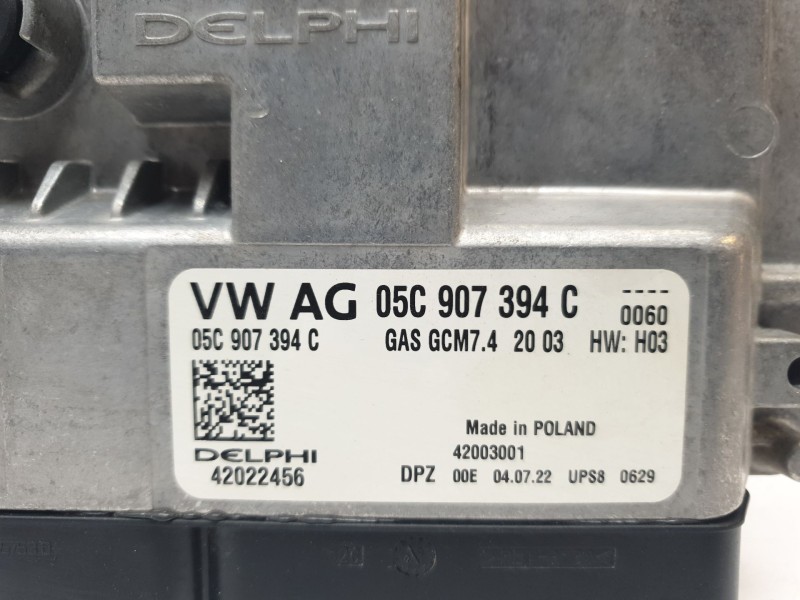 Recambio de centralita motor uce para seat leon sportstourer (kl8) referencia OEM IAM 05C907394C  