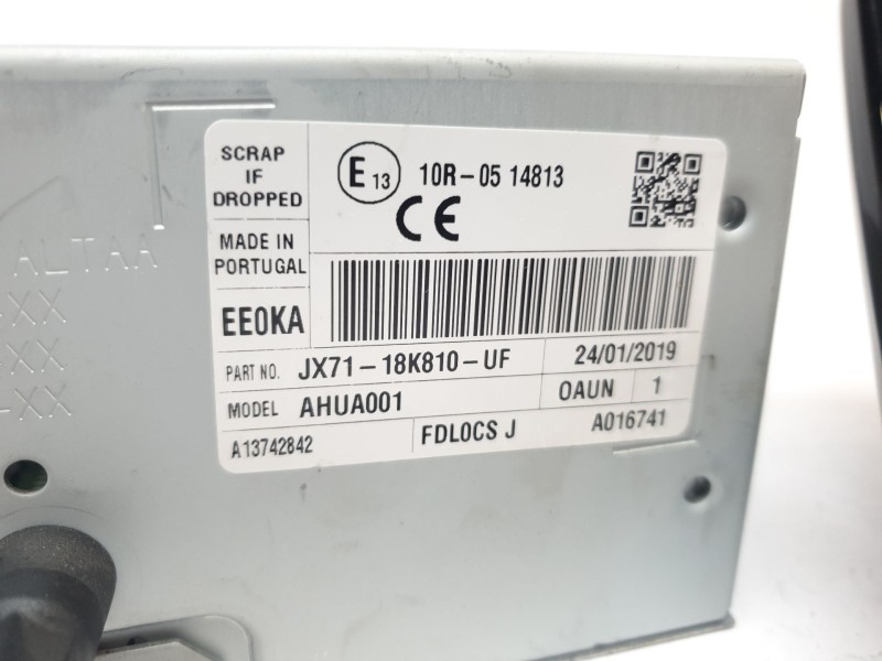 Recambio de sistema navegacion gps para ford focus 1.0 ecoboost cat referencia OEM IAM JX7118B955FC  