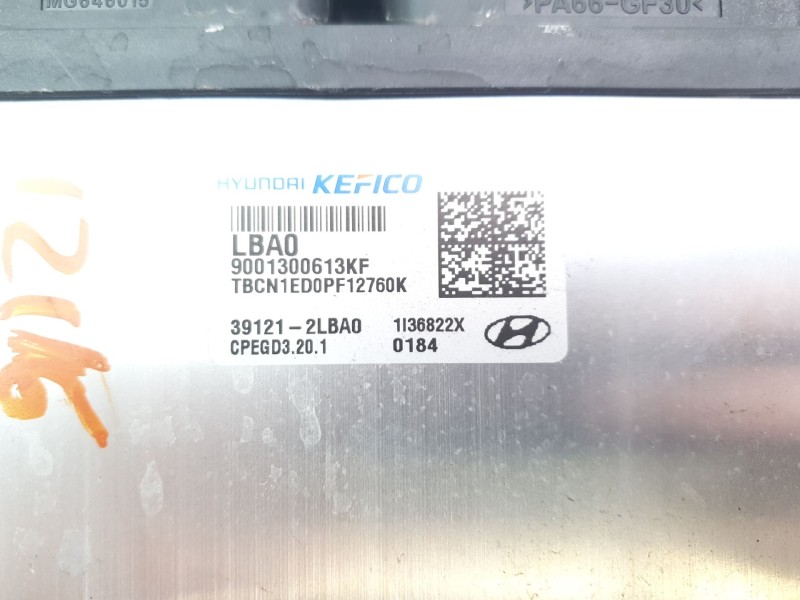 Recambio de centralita motor uce para hyundai i20 iii (bc3, bi3) 1.6 t-gdi referencia OEM IAM 391212LBA0  