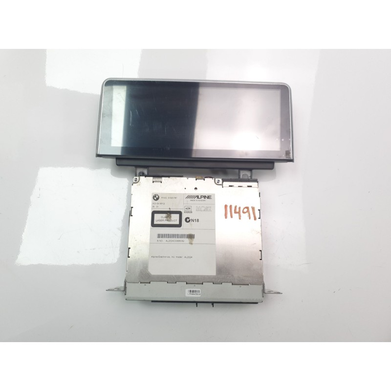 Recambio de pantalla multifuncion para bmw serie 3 gran turismo (f34) 2.0 turbodiesel referencia OEM IAM AL2024D0866052  