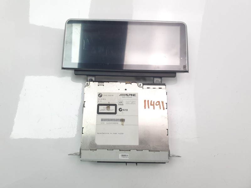 Recambio de pantalla multifuncion para bmw serie 3 gran turismo (f34) 2.0 turbodiesel referencia OEM IAM AL2024D0866052  