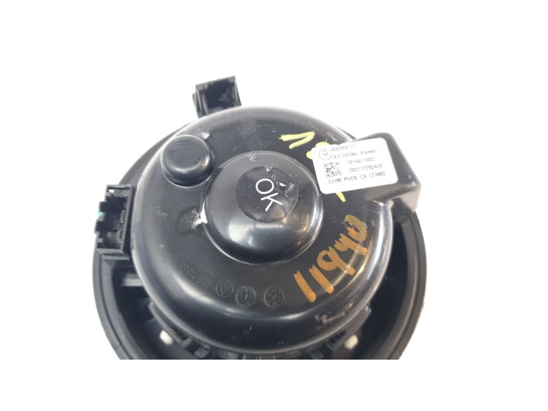 Recambio de ventilador calefaccion para citroën c4 berlina e-feel referencia OEM IAM 9840566480 7015011002 / 2021122292426 